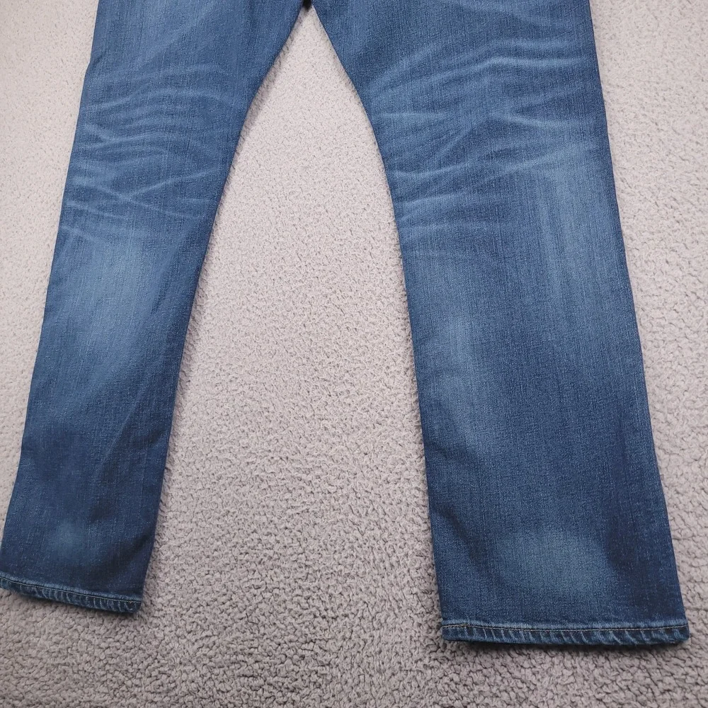 POLO Ralph Lauren Jeans Mens Size 34x30 Varick Slim Straight Medium Wash Denim